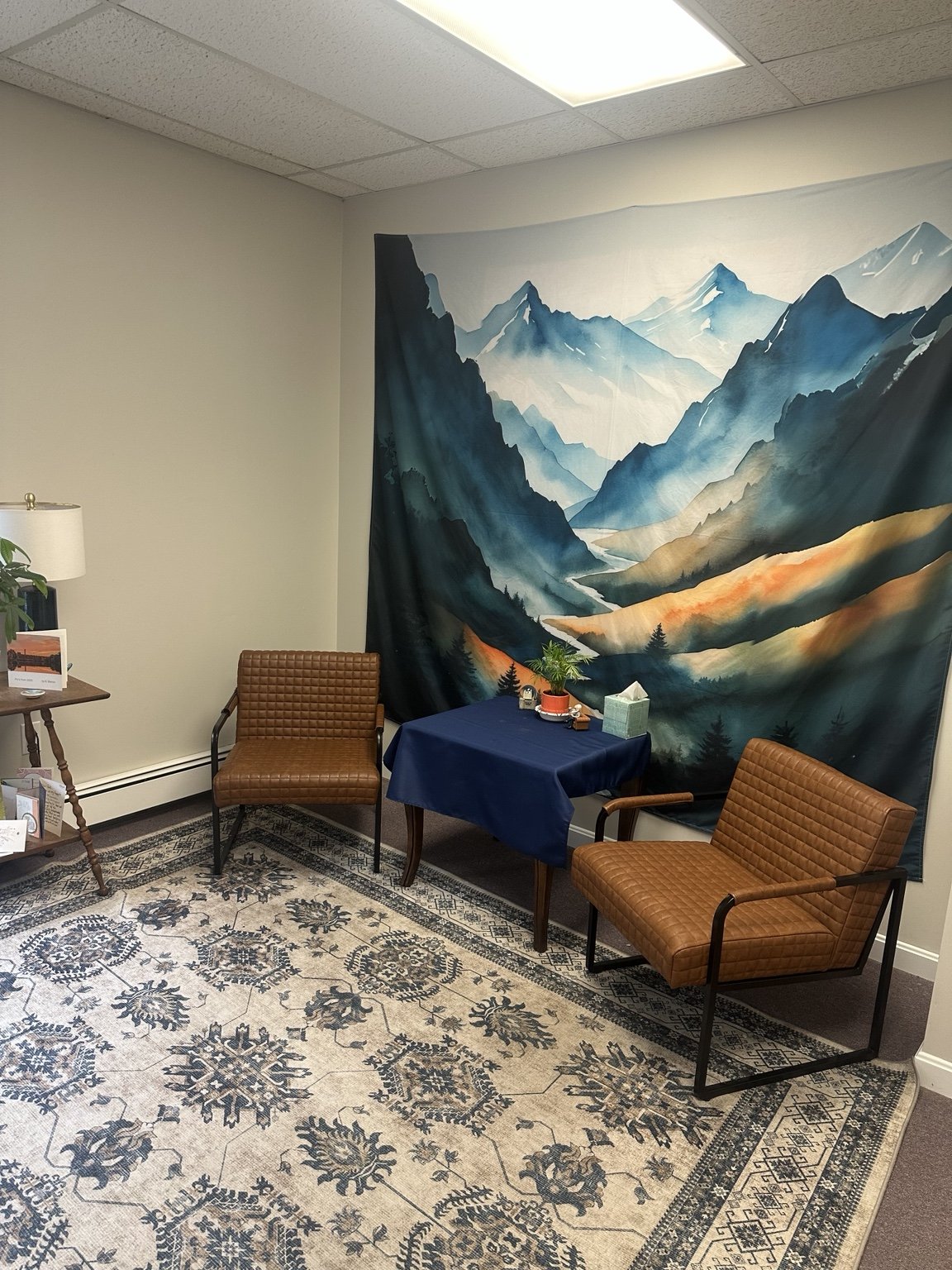 A therapy room at My Choice Therapy